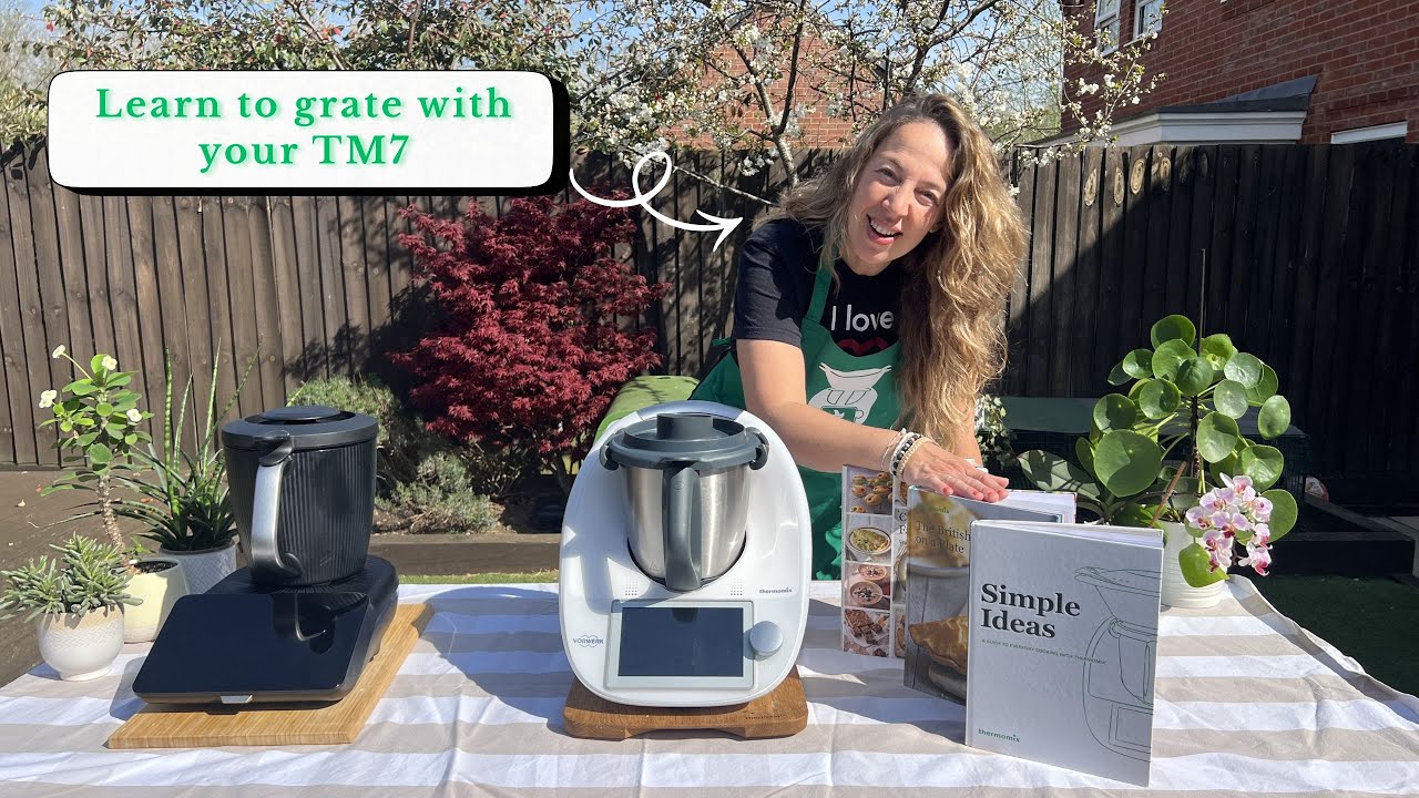 All the different modes of the Thermomix TM7 : Grating