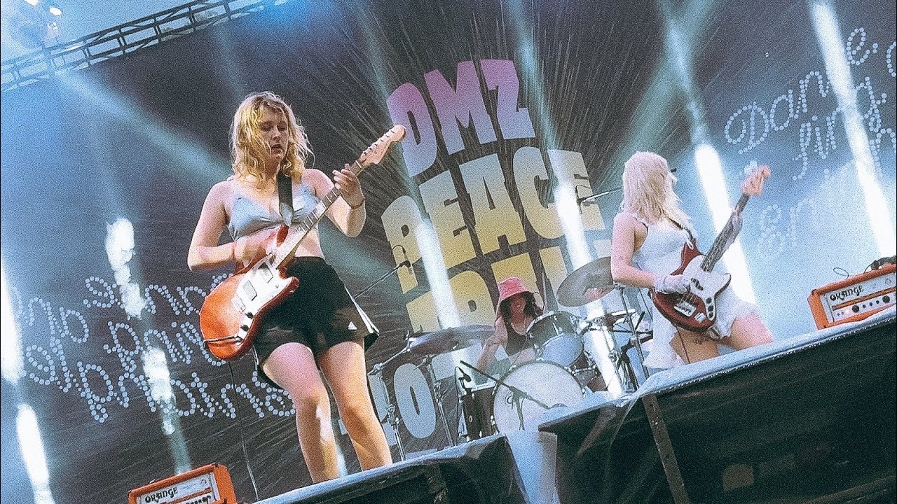 Lambrini Girls Live in DMZ Peace Train Music Festival 2025 @250615