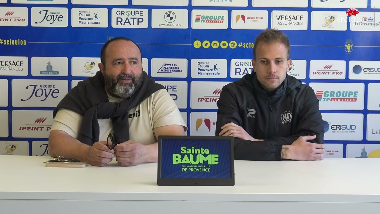 CONFÉRENCE DE PRESSE 25/26 : SC Toulon vs Etoile FC