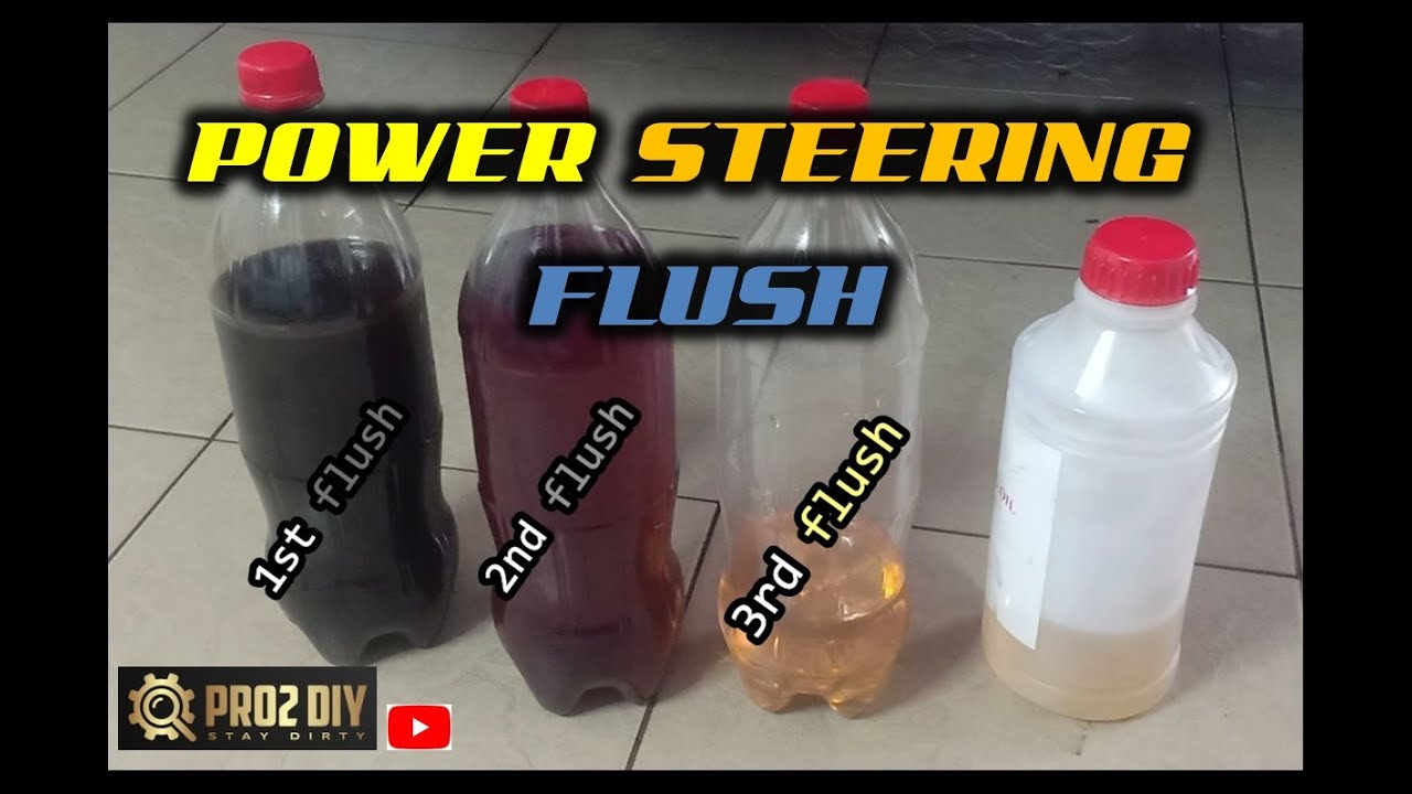 How to flush your power steering fluid