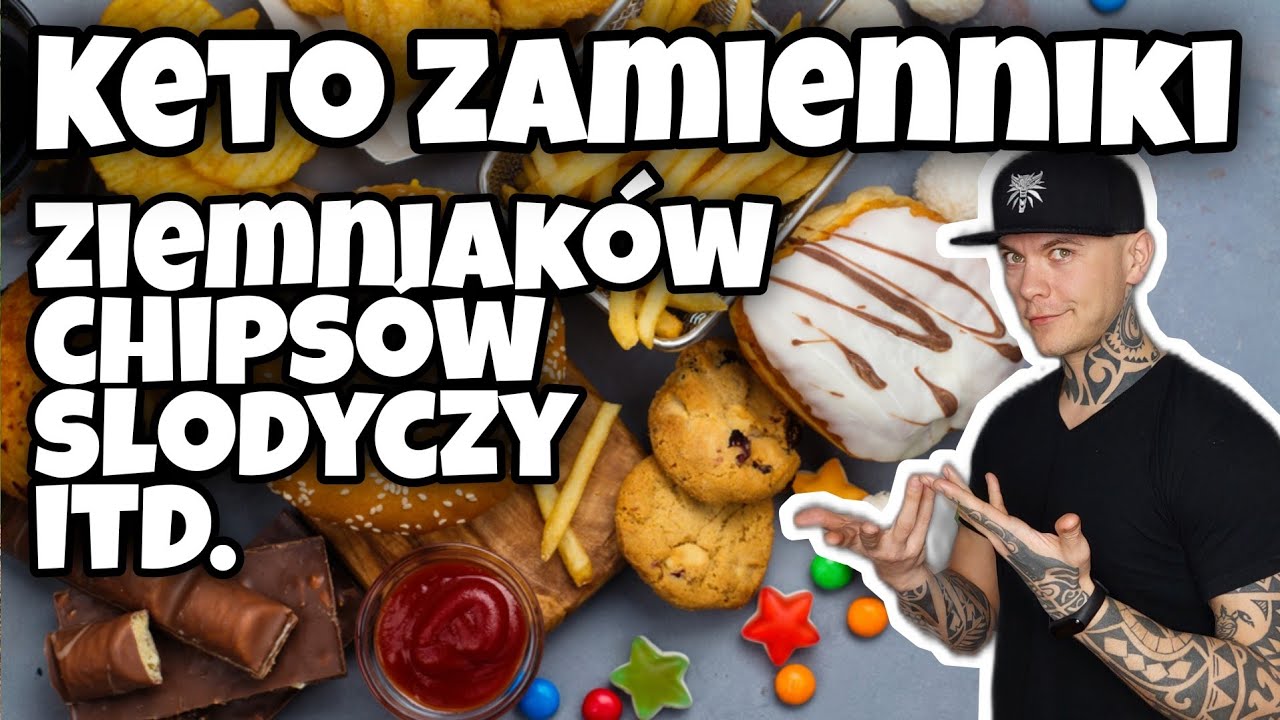 Czym ZASTĄPIĆ popularne produkty na diecie KETO | Ziemniaki, makaron, pieczywo, chipsy, słodycze...
