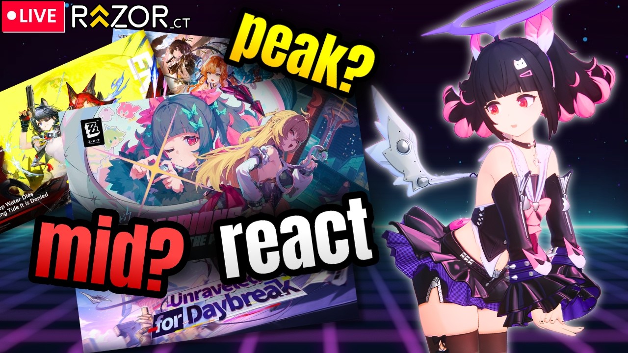 ZZZ 2.7 LIVESTREAM REACT | HSR & WUWA RECAP REACT | AKE LET'S BUILD NEW STUFF... | GACHA NEWS