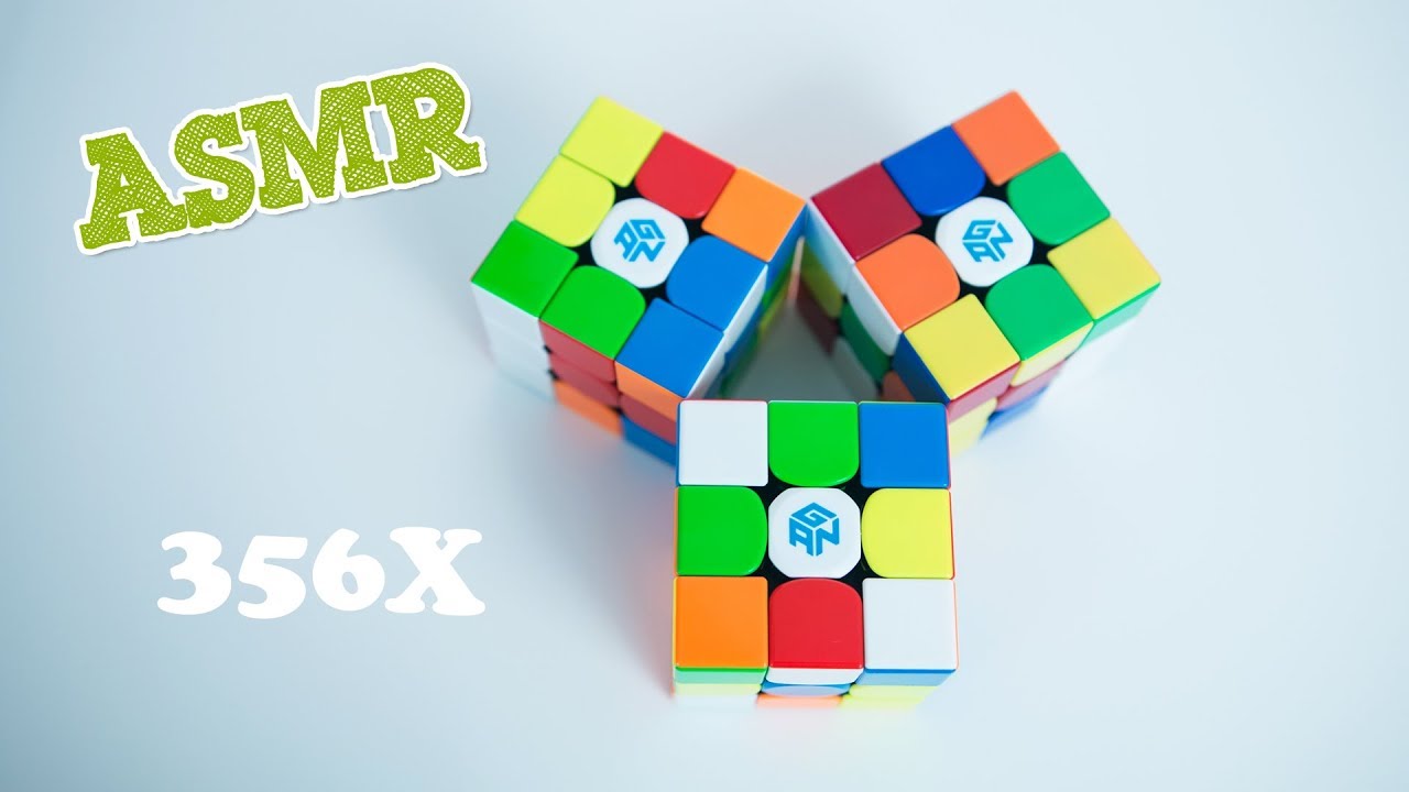 ASMR Rubik's Cube Solves Ep. 3 | Gan 356X