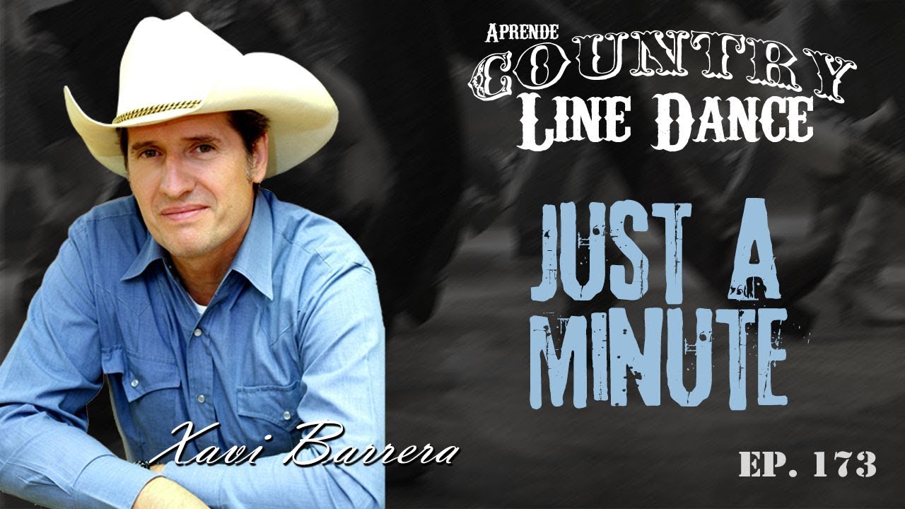 Como bailar JUST A MINUTE - 32 tiempos Country Line Dance Clase y Baile. Principiantes.