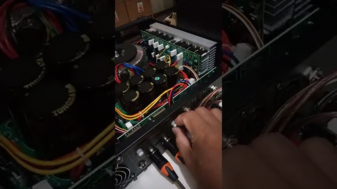 RIWORAL PRO 7500 POWER AMPLIFIER DAGDAG TRASISTOR PARA TUMIBAY ANG POWER PALA  NITO 79 V 79