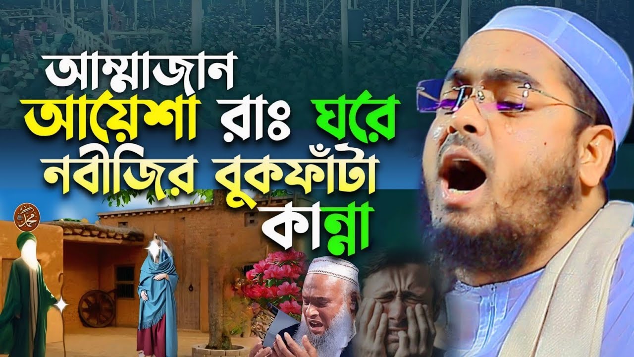 তায়েফের জমিনে এতিম নবীর কষ্টের ঘটনা বলতে গিয়ে হুজুর নিজে কাঁদলেন। হাফিজুর রহমান সিদ্দিকী কুয়াকাটা 