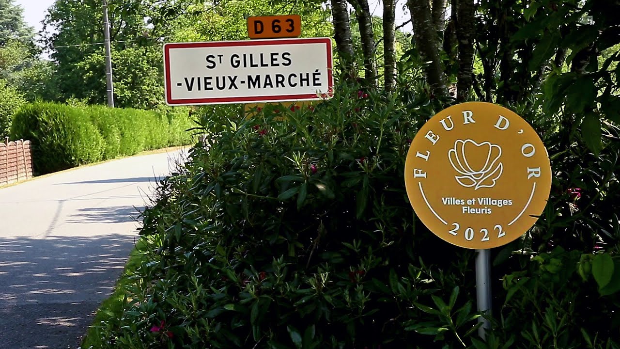 La Fleur d'Or pour le village costarmoricain Saint Gilles Vieux Marché !