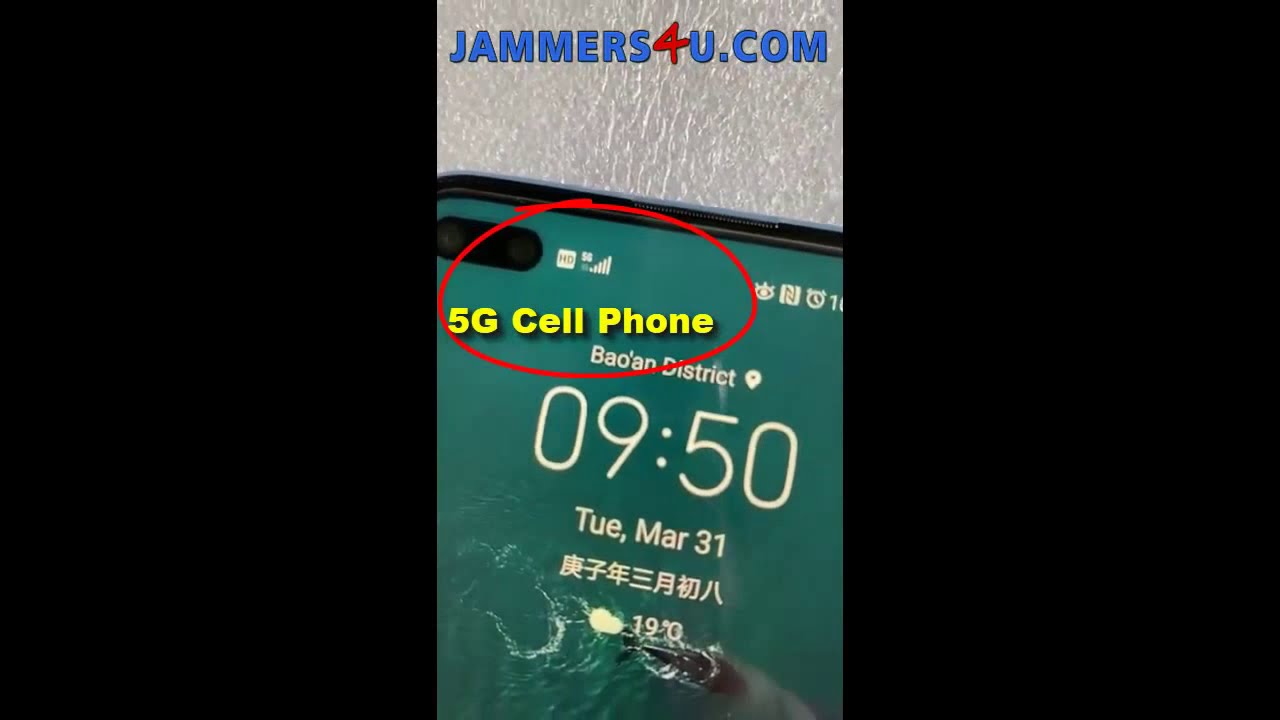 5G Jammer  demo video test review