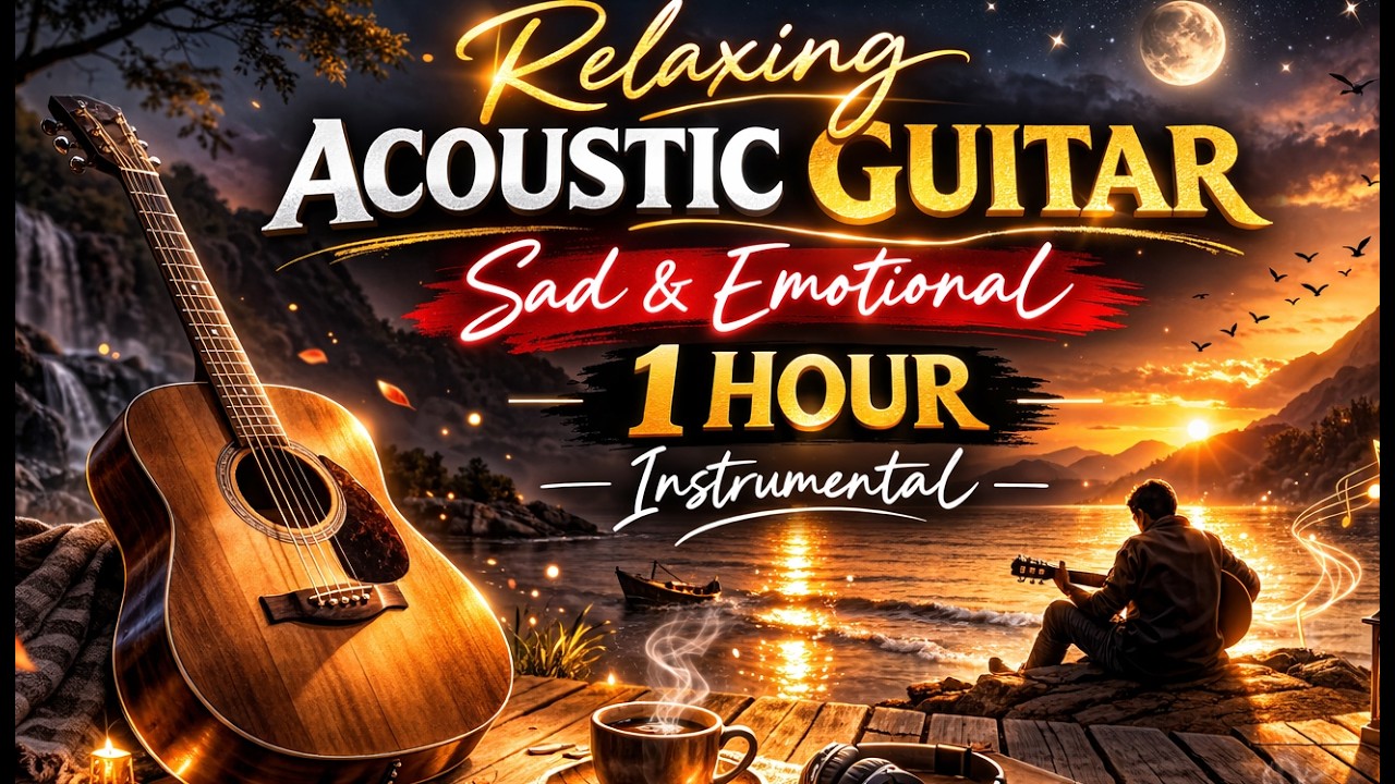 🎸 Relaxing Acoustic Guitar 🎸 Sad & Emotional Instrumental