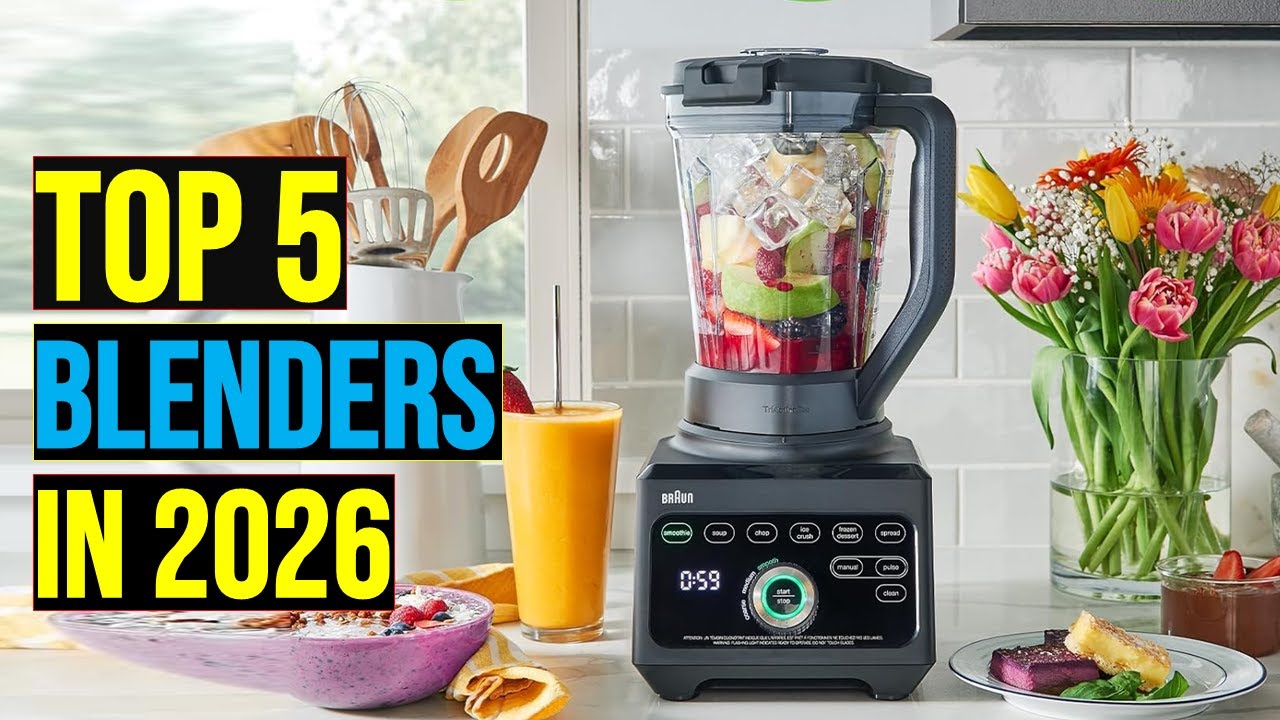 ✅ Top 5: Best Blenders in 2026 - The Best Blenders {Reviews}