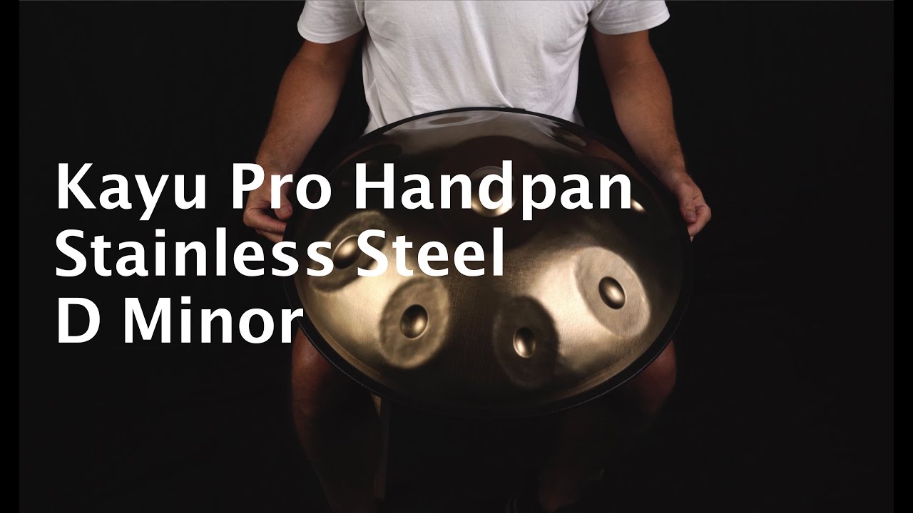 Kayu Pro Stainless Steel Handpan D minor