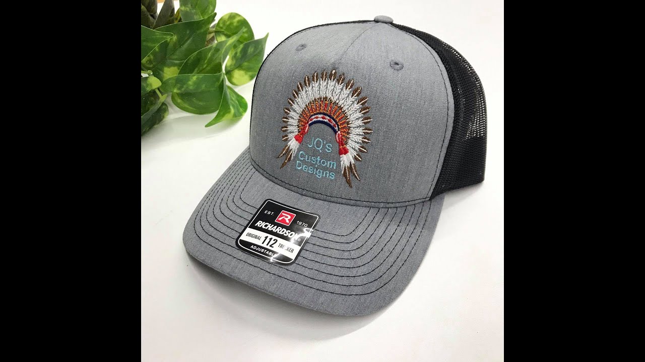 Custom Machine Embroidery - Custom Hat - ZSK Sprint 6 XL