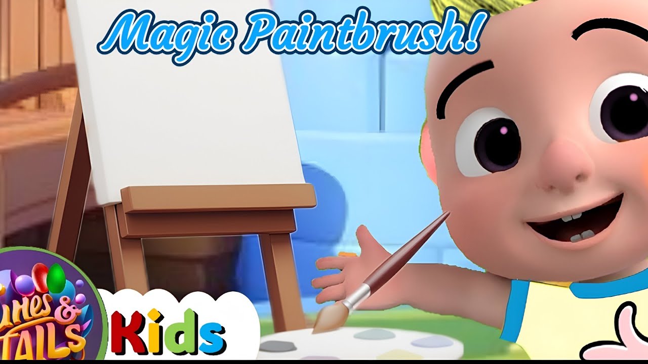 The Magic Paintbrush! 🎨I Children's Songs and Nursery Rhymes
