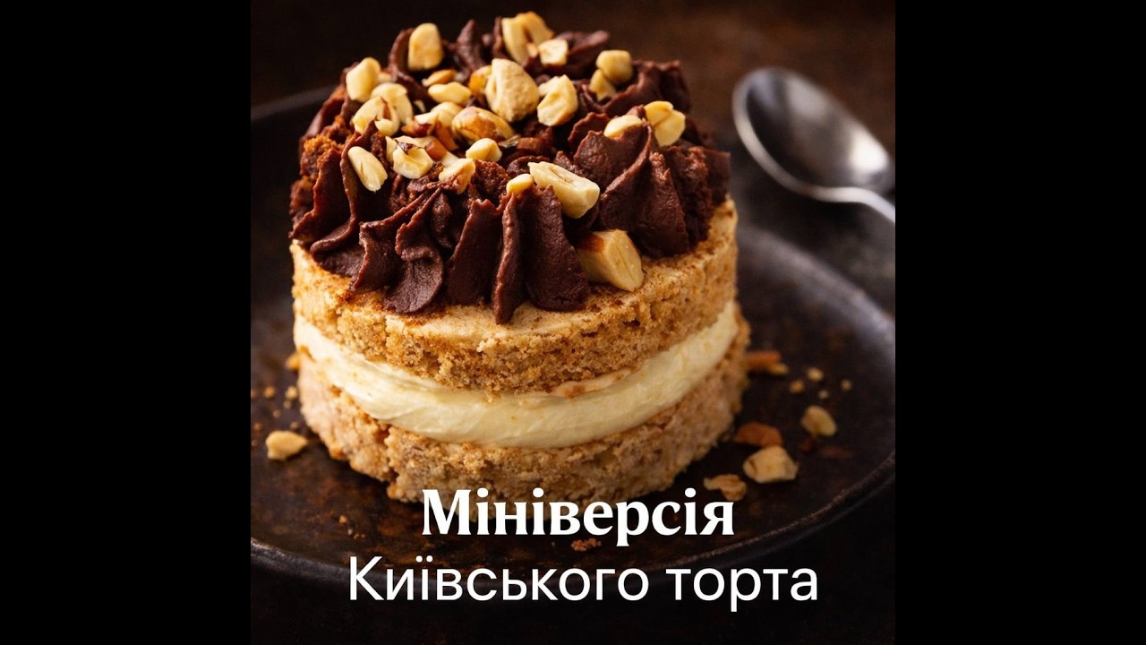 КИЕВСКИЙ ТОРТ , но мини ... и еще в банке , когда остатки торта становятся звездами 😎