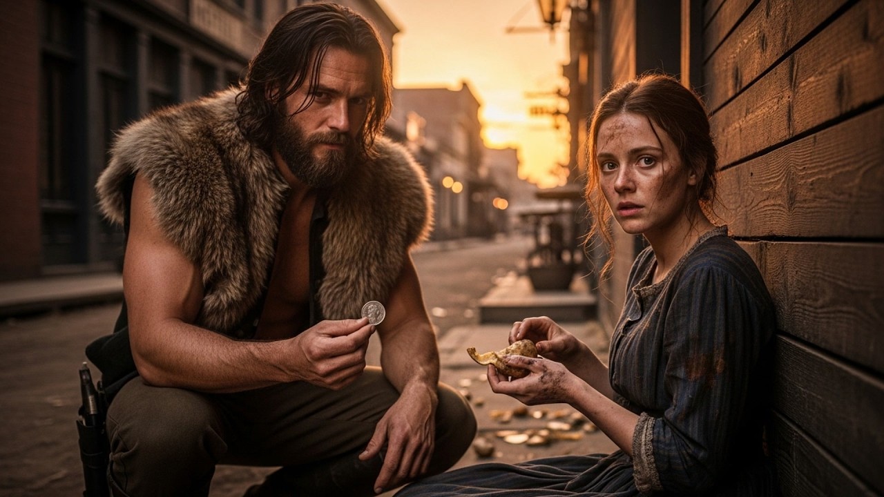Mountain Man Found Her Eating Scraps Behind the Hotel—He Gave Her a Seat at His Table for Life