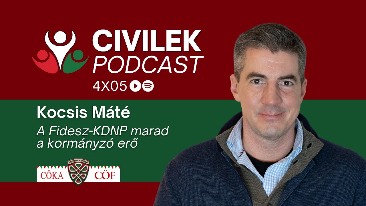 Civilek Podcast - A Fidesz-KDNP marad a korm&aacute;nyz&oacute; erő (vend&eacute;g: Kocsis M&aacute;t&eacute;)