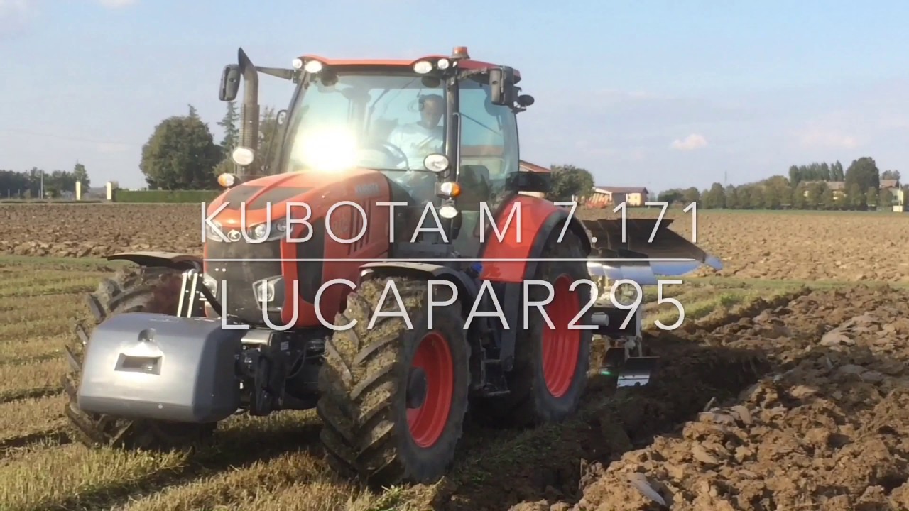 Prova KUBOTA M7.171 trivomero ERMO