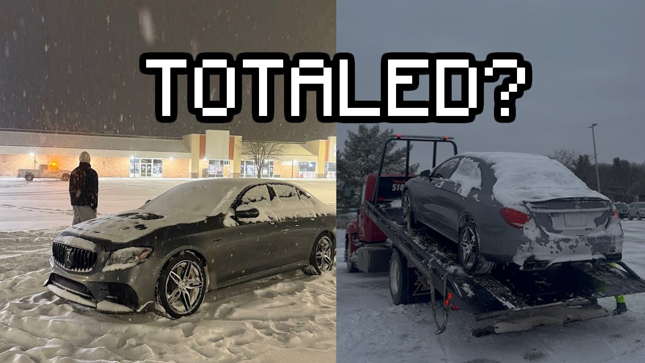 MY E43 AMG BLEW UP IN A SNOWSTORM...