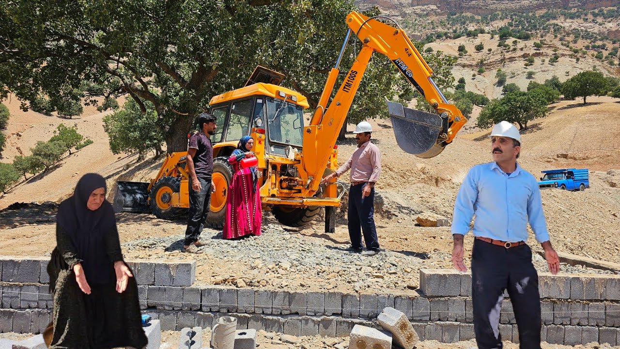 🚜🏗️ Mr. Engineer with an Excavator | One Step Closer to a Home for Abbas's Needy Family ⭐