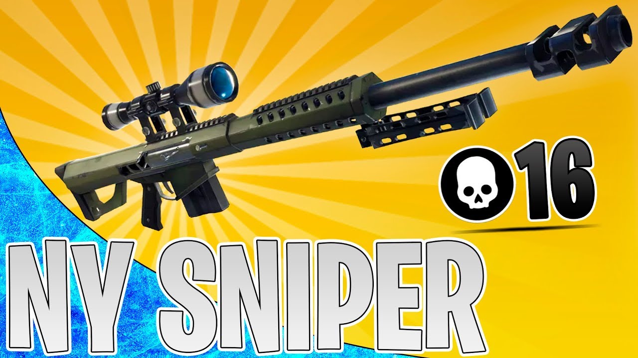 NY OP SNIPER! (Sniper Shootout) | Dansk Fortnite
