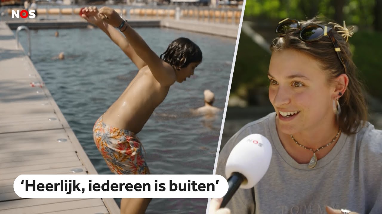Het is warm in Parijs, maar daar zijn ze al op voorbereid