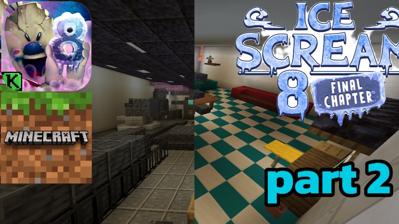 туториал по мороженщику 8 в Майнкрафте часть 2 // ice cream 8 final chapter // Minecraft
