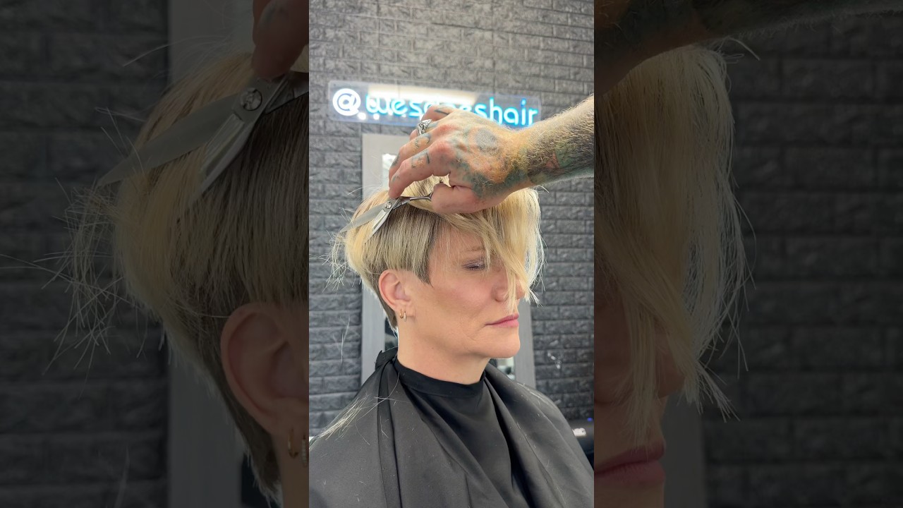 Pixie cut 