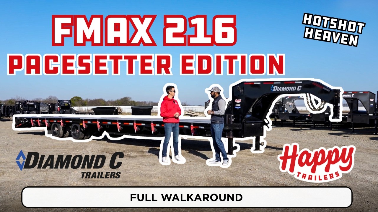 Diamond C FMAX216 isThe Hot Shotter's Dream Trailer!