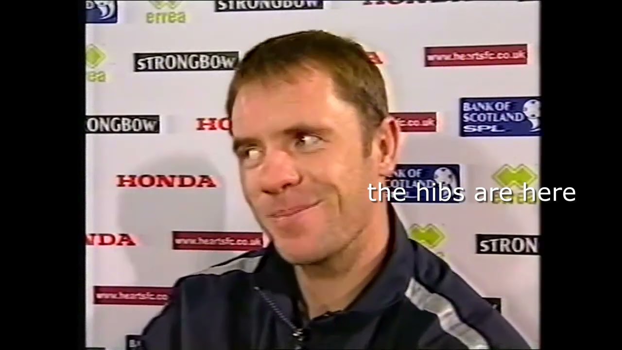 Hearts 1 Hibs 1 - SPL December 2001