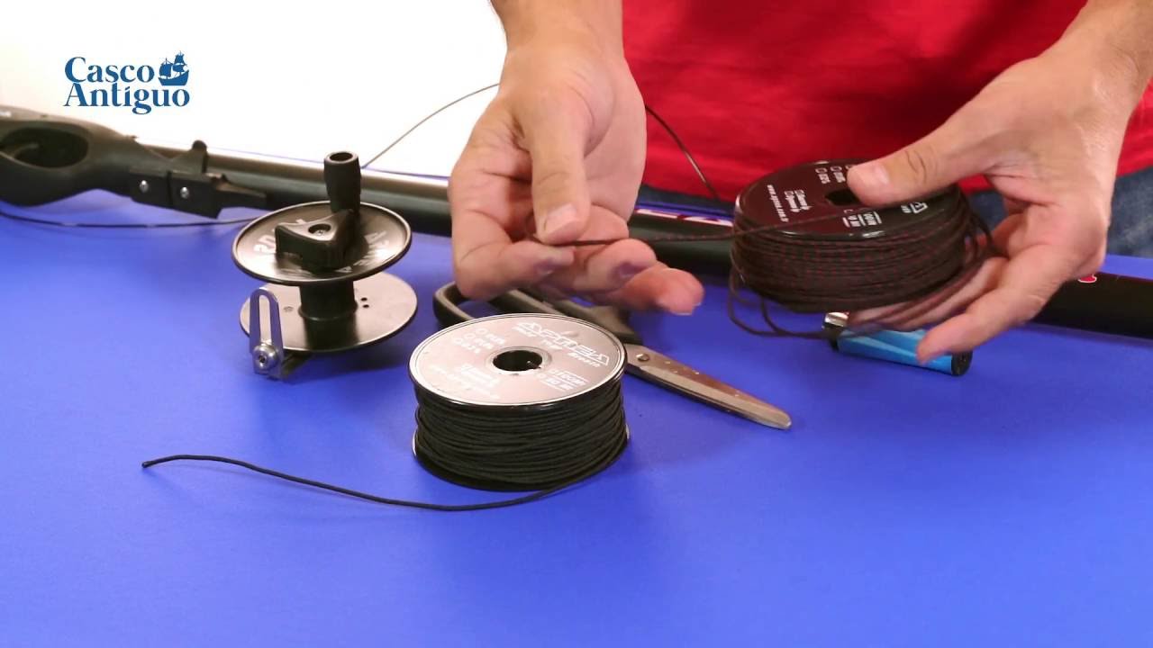 Tutorial montaje de carrete en fusil - www.cascoantiguo.com