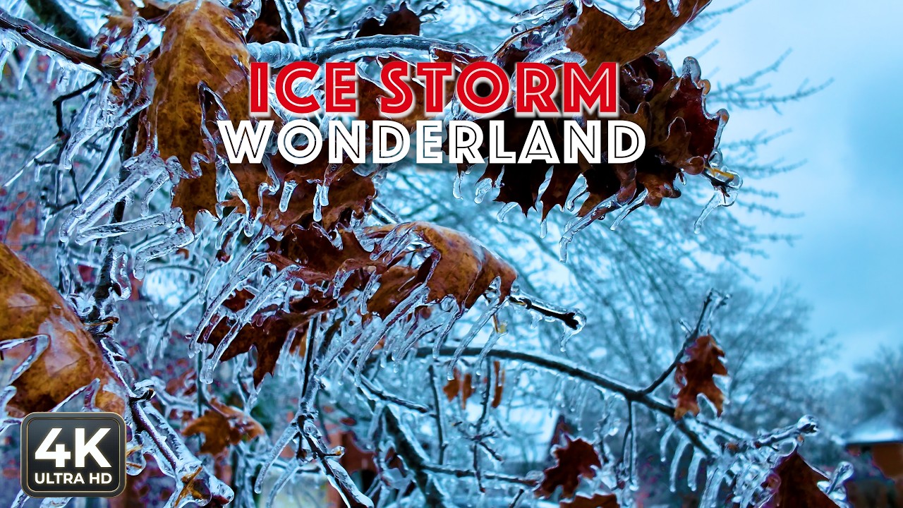 [4K] Ice Storm Walking Tour | 2026 Nashville Area ❄️