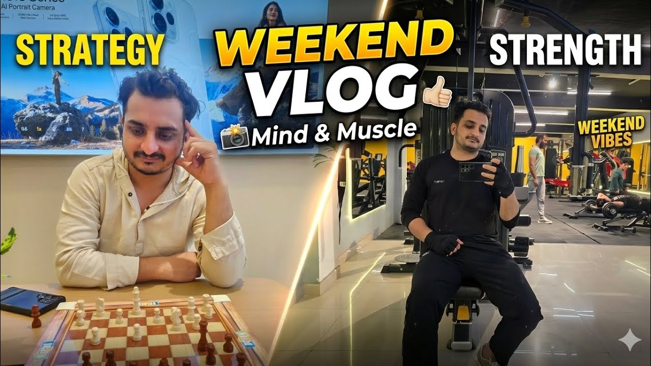 The Mind & Muscle Connection: My Weekend Routine. #lifestyle #vlog #productivity 