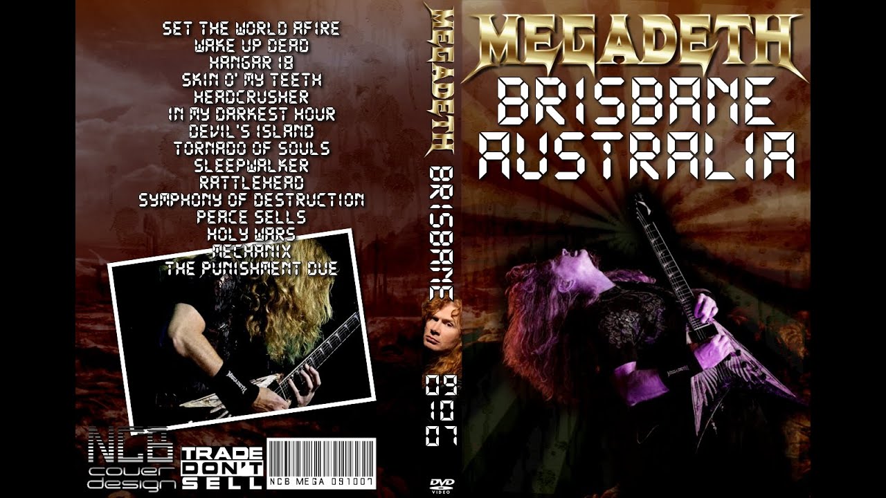 Megadeth 2009 10 07 Brisbane, Australia