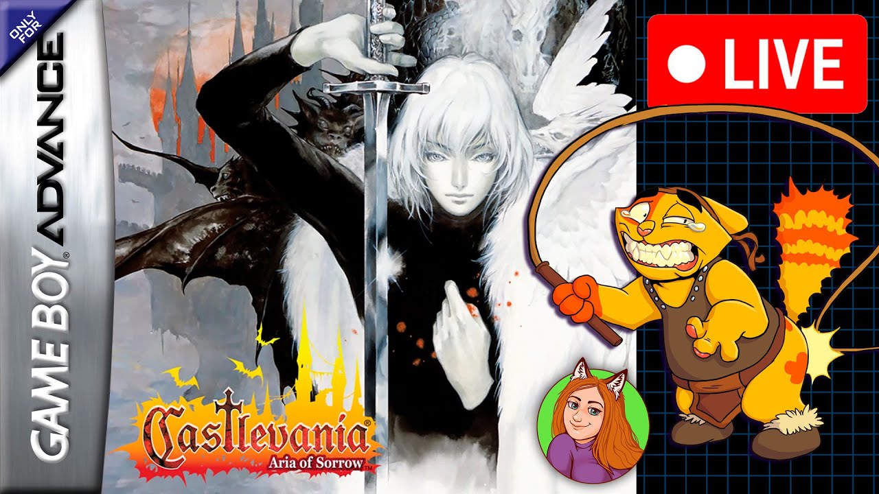 Castlevania: Aria of Sorrow (GBA) | Первый взгляд | Ретро стрим | Часть четвертая