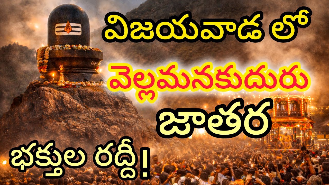 🙏విజయవాడలో వెల్లమనకుదురు జాతర 2026 | భక్తుల భారీ రద్దీ 🙏🔥 భక్తుల సముద్రం! | Vijayawada Live 🎥 | 