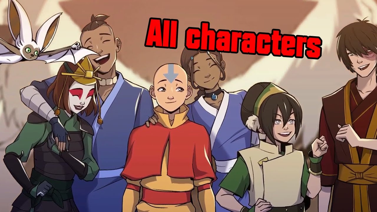 All characters special ability showcase - Avatar The Last Airbender Quest for Balance