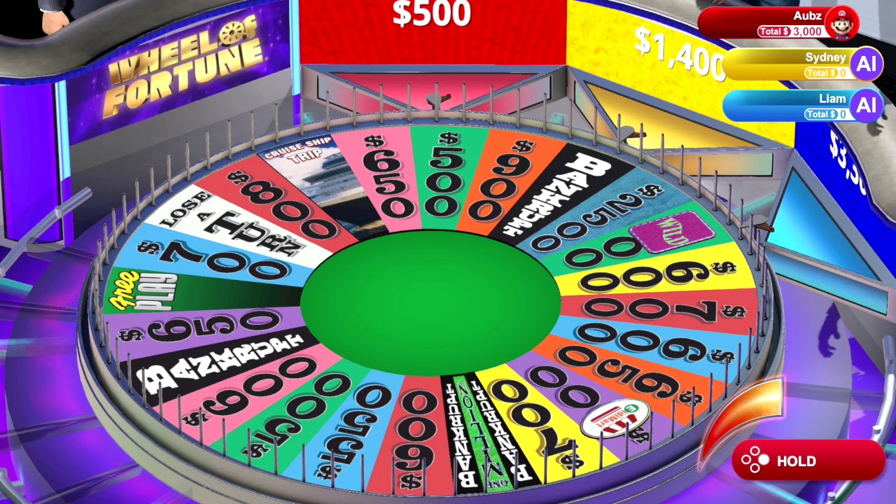 Wheel of Fortune (Switch) - Attempt 1 - Easy AI