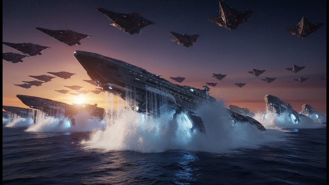 The Secret Million-Ship Fleet Under Earth’s Oceans Shocks the Galaxy| HFY | SpaceOper