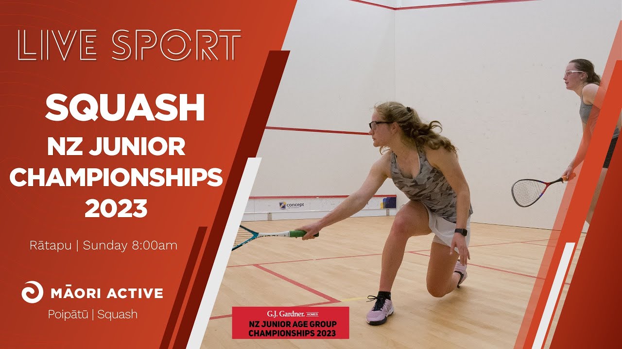Squash | The New Zealand Junior Age Group Championships | Day 3