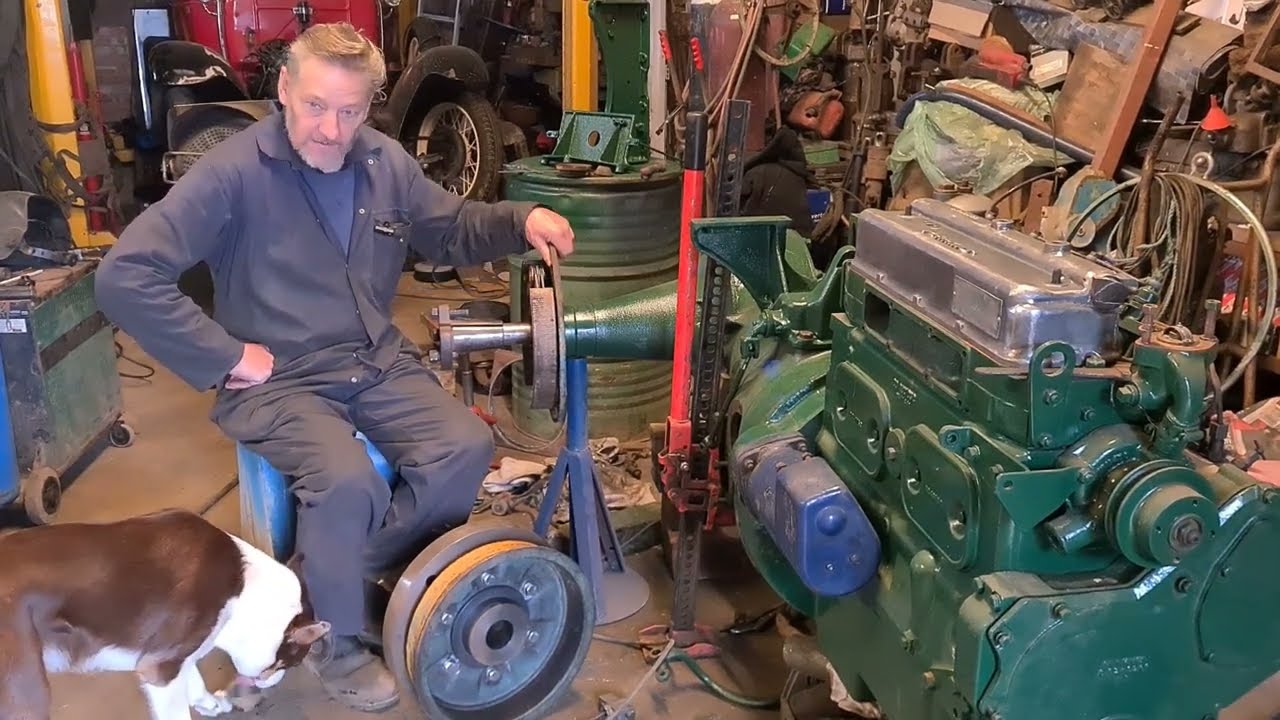 PART SEVEN of Standard Fordson Perkins4.270 conversion