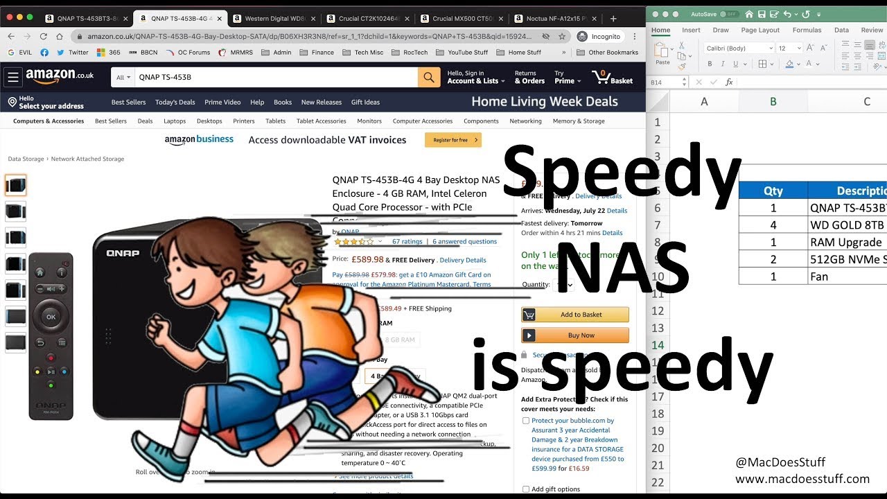 QNAP TS-453BT3 - Thunderbolt 3 & 10Gbe on ONE NAS!
