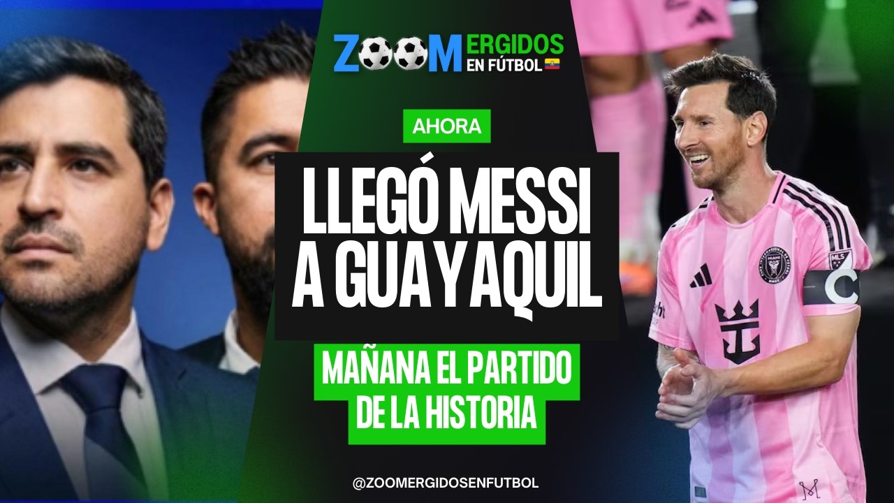 #ZoomergidosEnFútbol LLEGÓ LIONEL MESSI