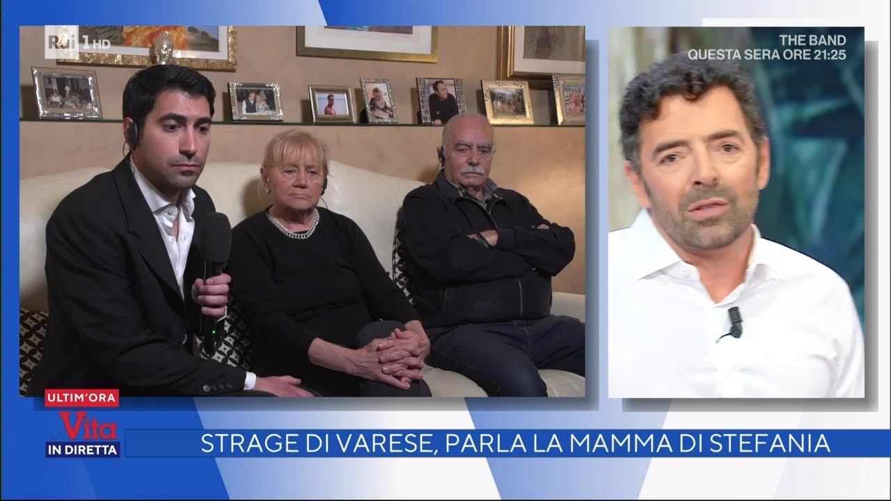 Strage di Varese, parlano i genitori di stefania  - La vita in diretta 06/05/2022