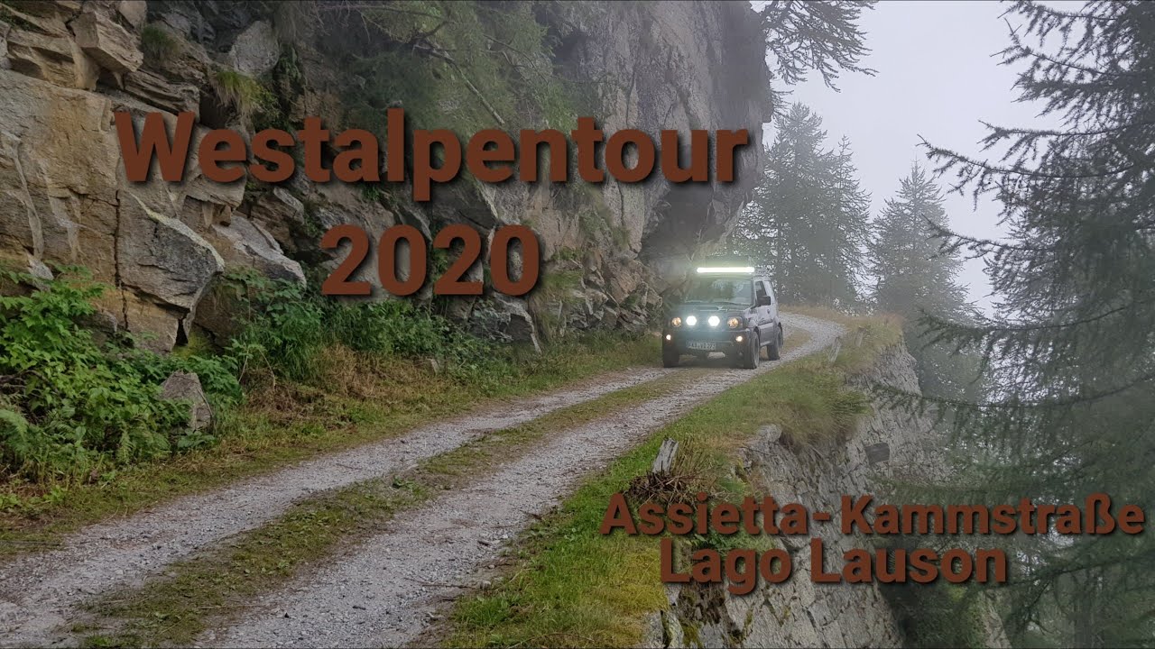Offroad Westalpentour 2020 - Teil 4 Assietta-Kammstraße / Lago Lauson - Suzuki Jimny