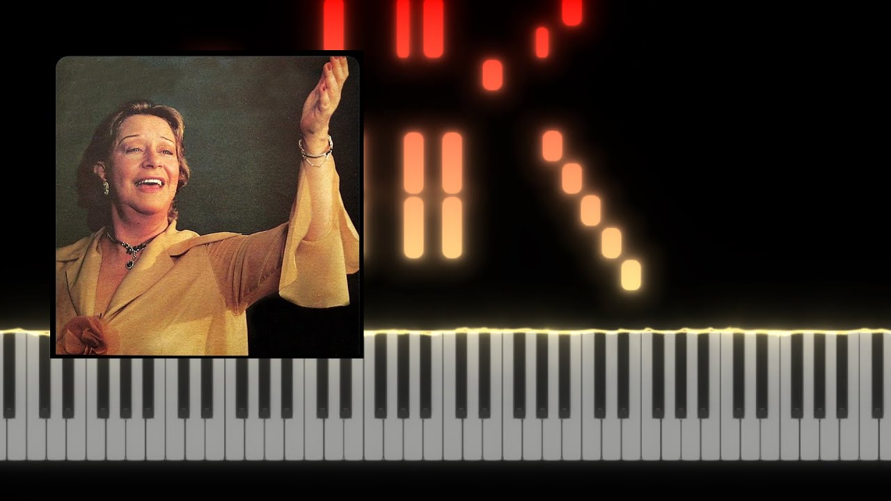 La flor de la canela - chabuca granda PIANO TUTORIAL (Sheet in the description)