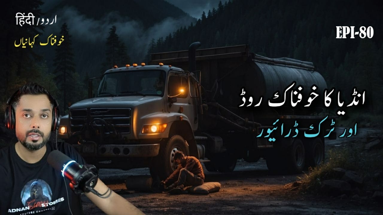 The horror story of a truck driver on a haunted road in India | خوفناک کہانیاں | Hindi/Urdu Stories