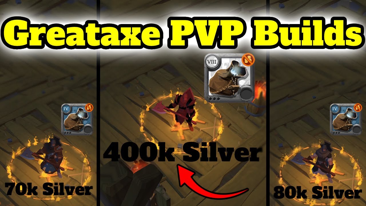 Albion Online Amazing Greataxe PVP Builds