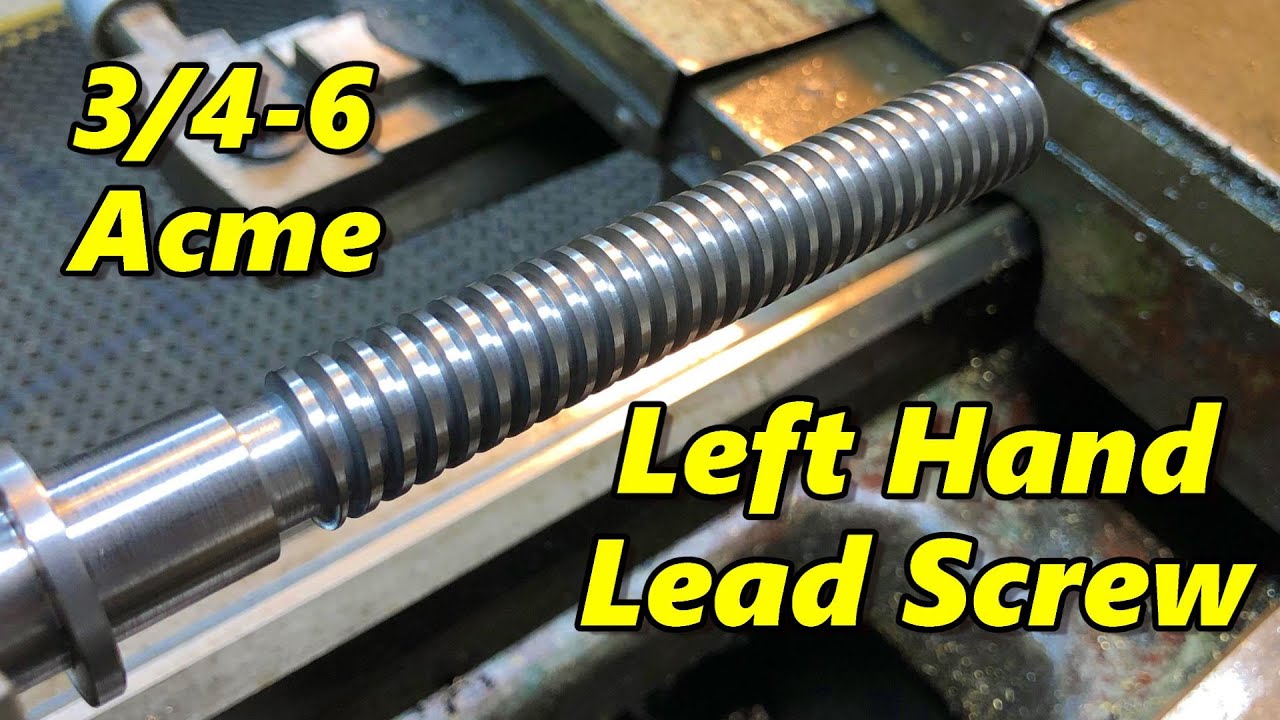 Acme Thread Lead Screw for Tailstock