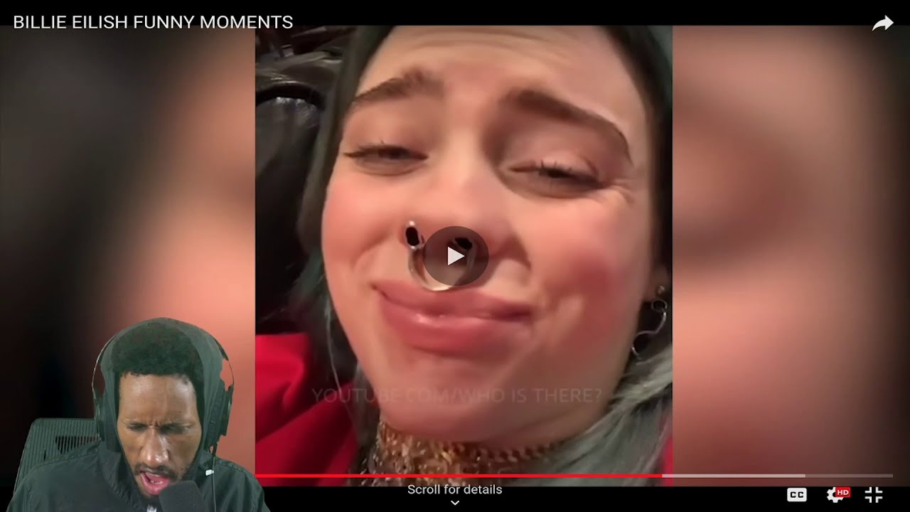 BILLIE EILISH FUNNY MOMENTS REACTION!