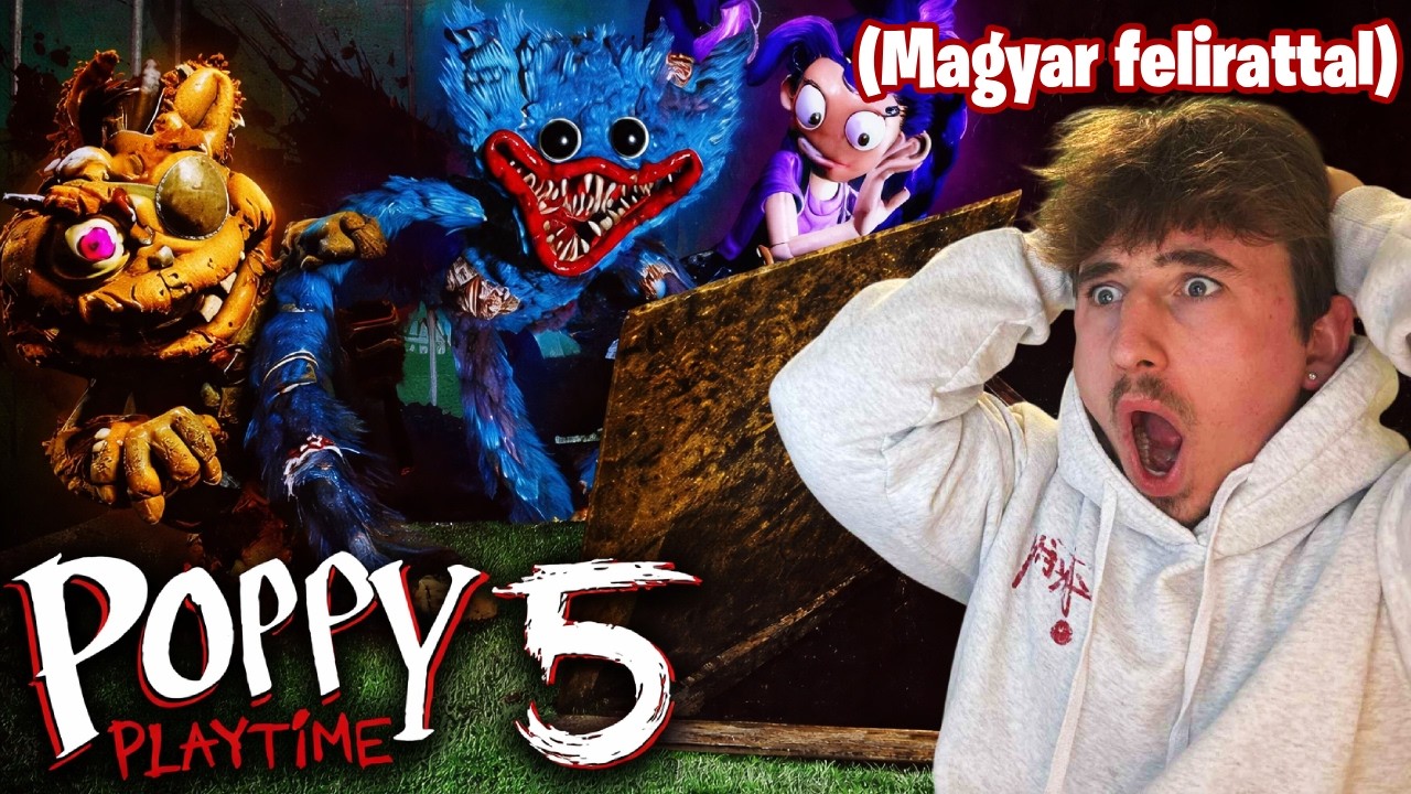 Végső Poppy Playtime Chapter 5 Előzetes Magyar Felirattal (Reakció+Elemzés)
